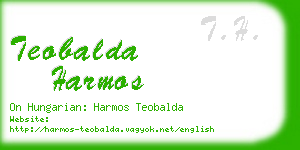 teobalda harmos business card